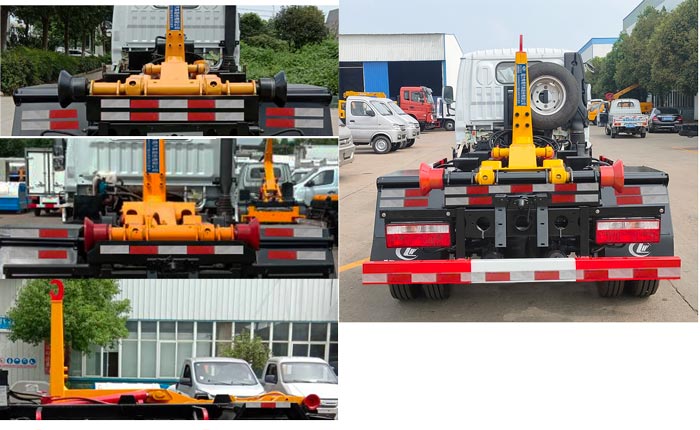 程力威牌CLW5070ZXXD6型車(chē)廂可卸式垃圾車(chē)